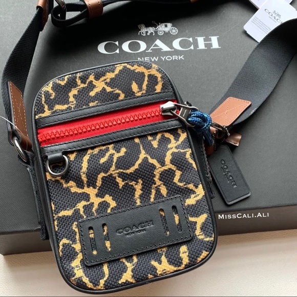 Coach Animal Print Terrain Crossbody Bag - Picture 2 of 12